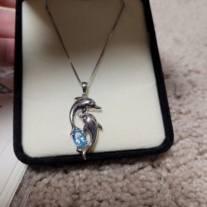 Dolphin necklace from Kays